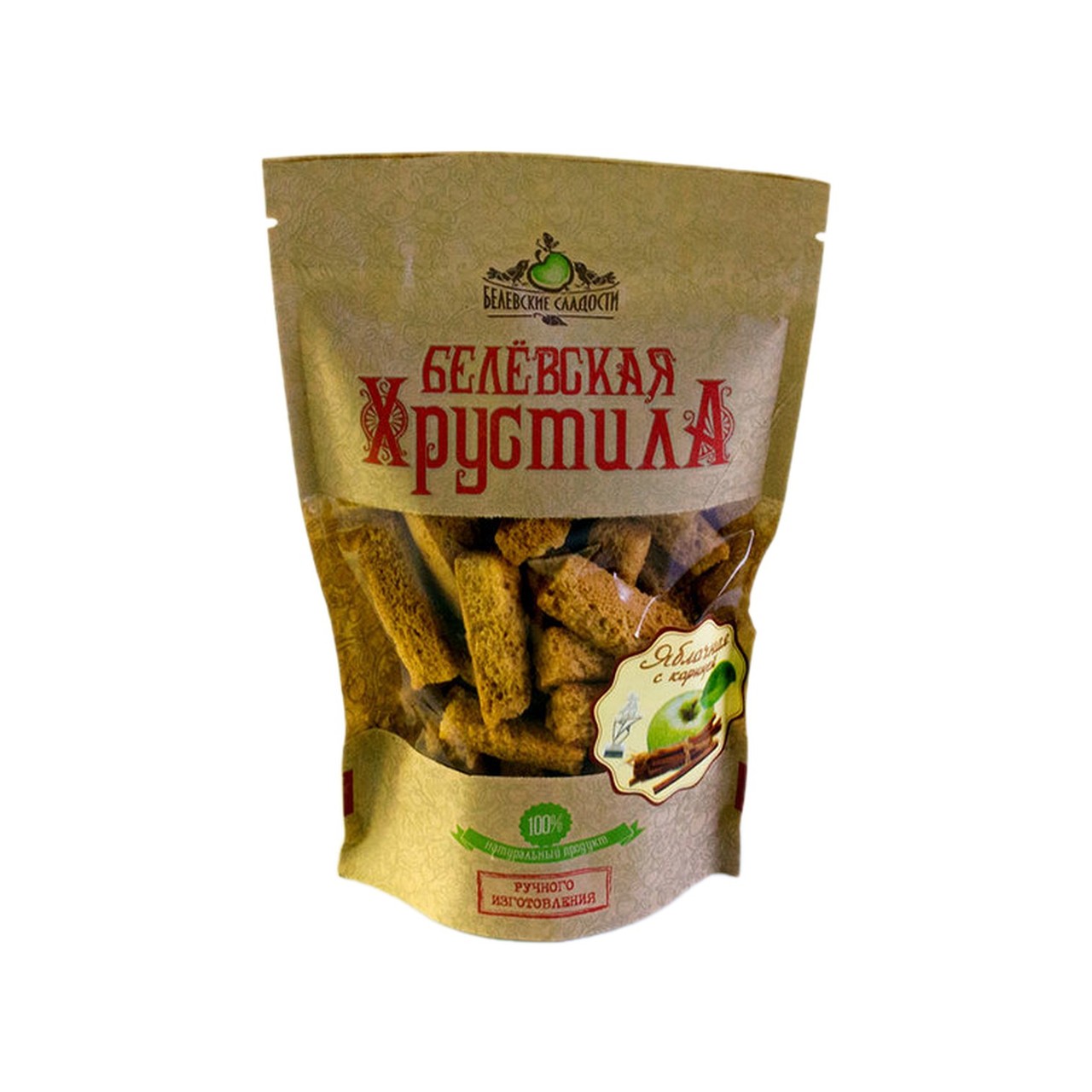 Белевская хрустила "Яблоко с Корицей" (Без сахара)