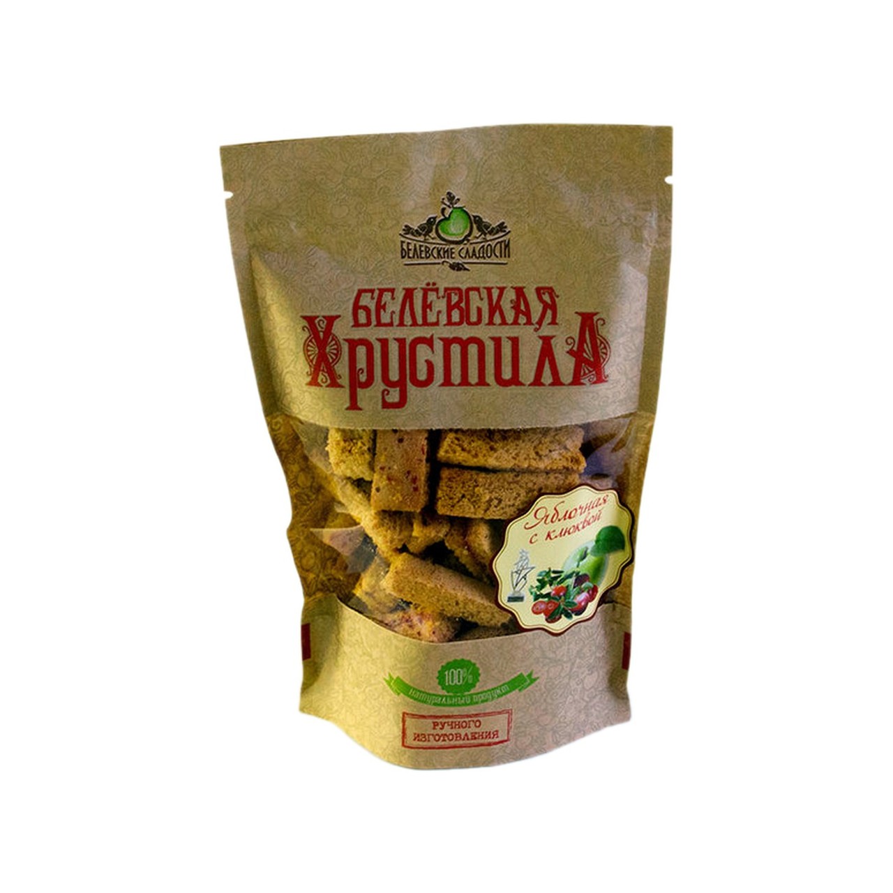 Белевская хрустила "Клюква" (Без сахара)