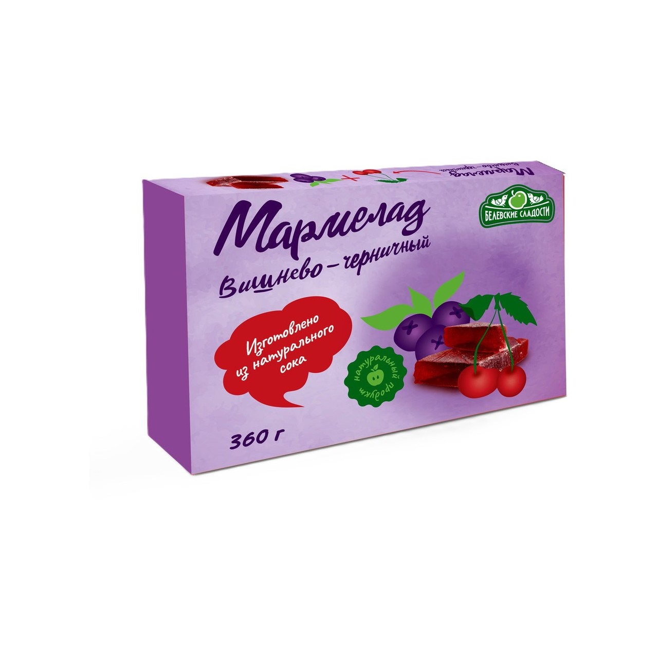 Белевский мармелад "Вишня и Черника"