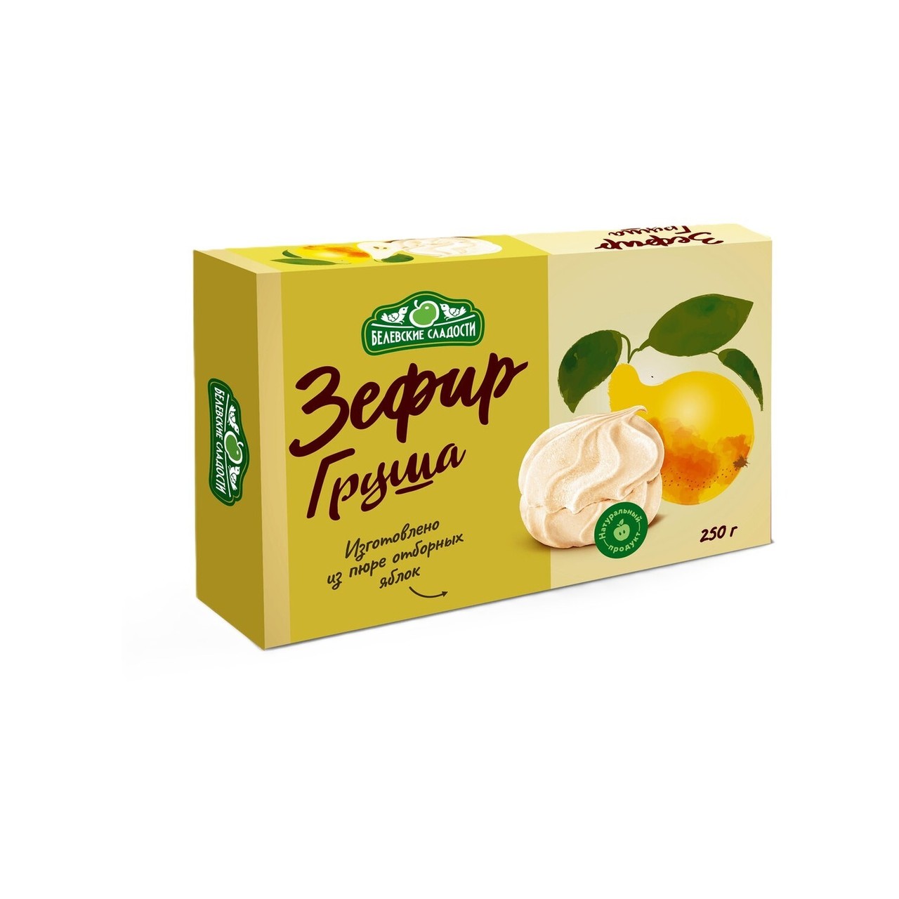 Белевский зефир "Груша" (Ручной работы)