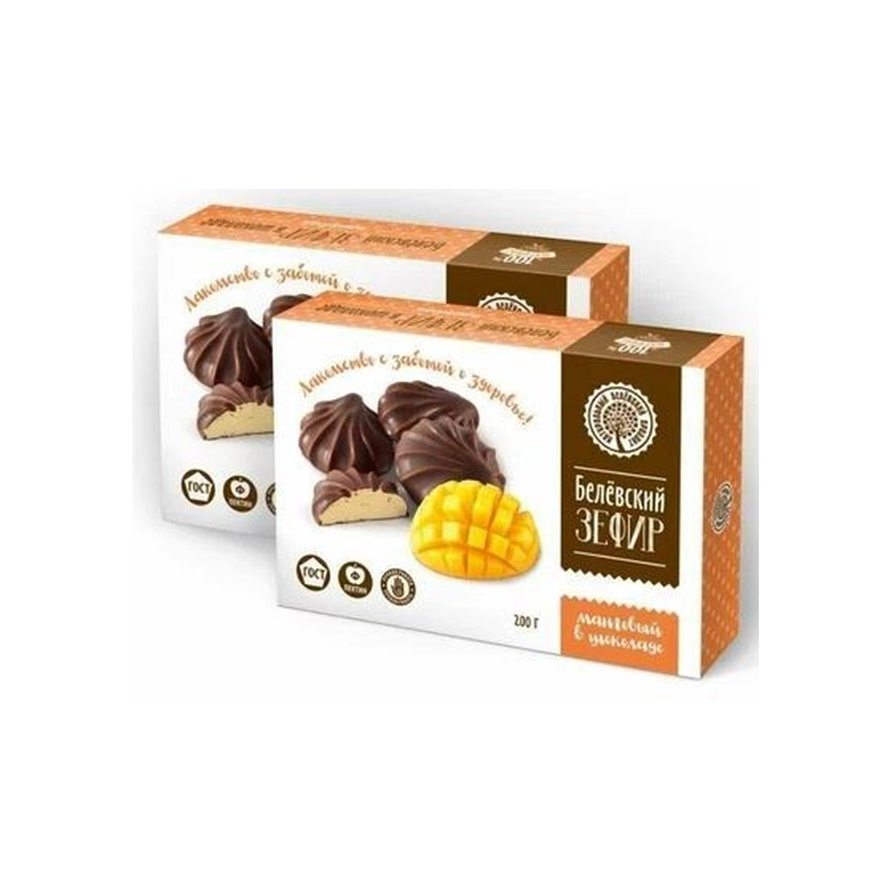 Белевский зефир "Манго в шоколаде"