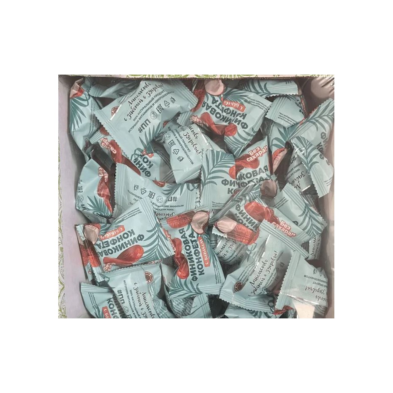 Финиковая конфета с кокосом (ЗОЖ)