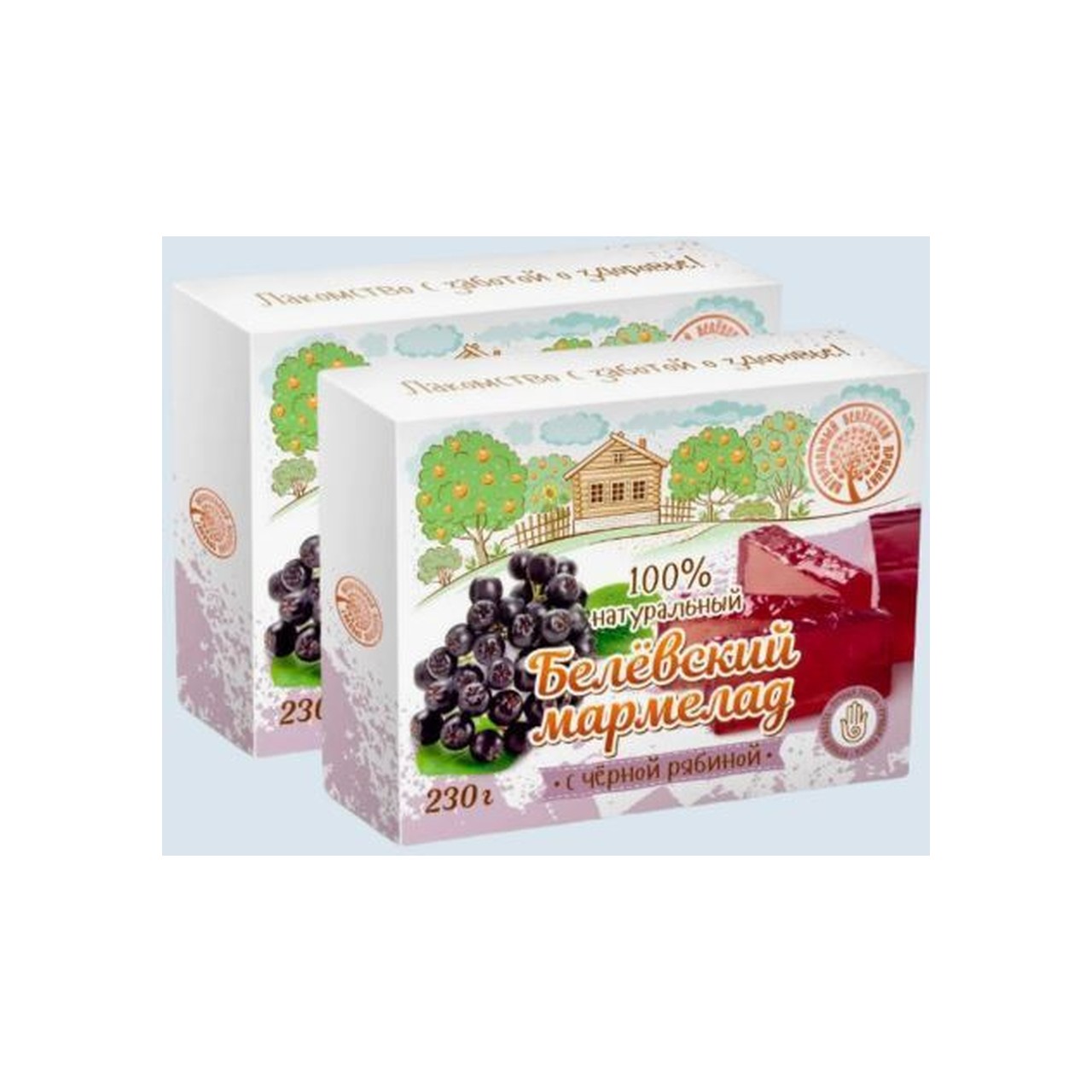 Мармелад Белевский "Черноплодная рябина"