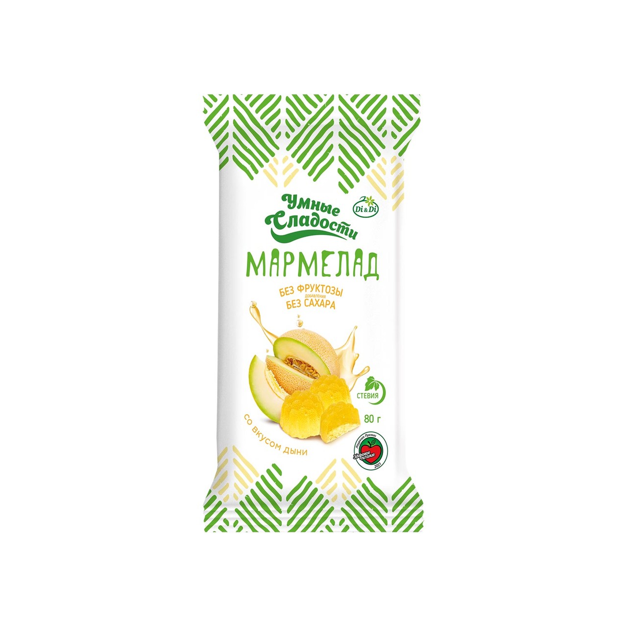 Мармелад "Умные сладости" Дыня (без сахара) — фото 2 | NaturSlad