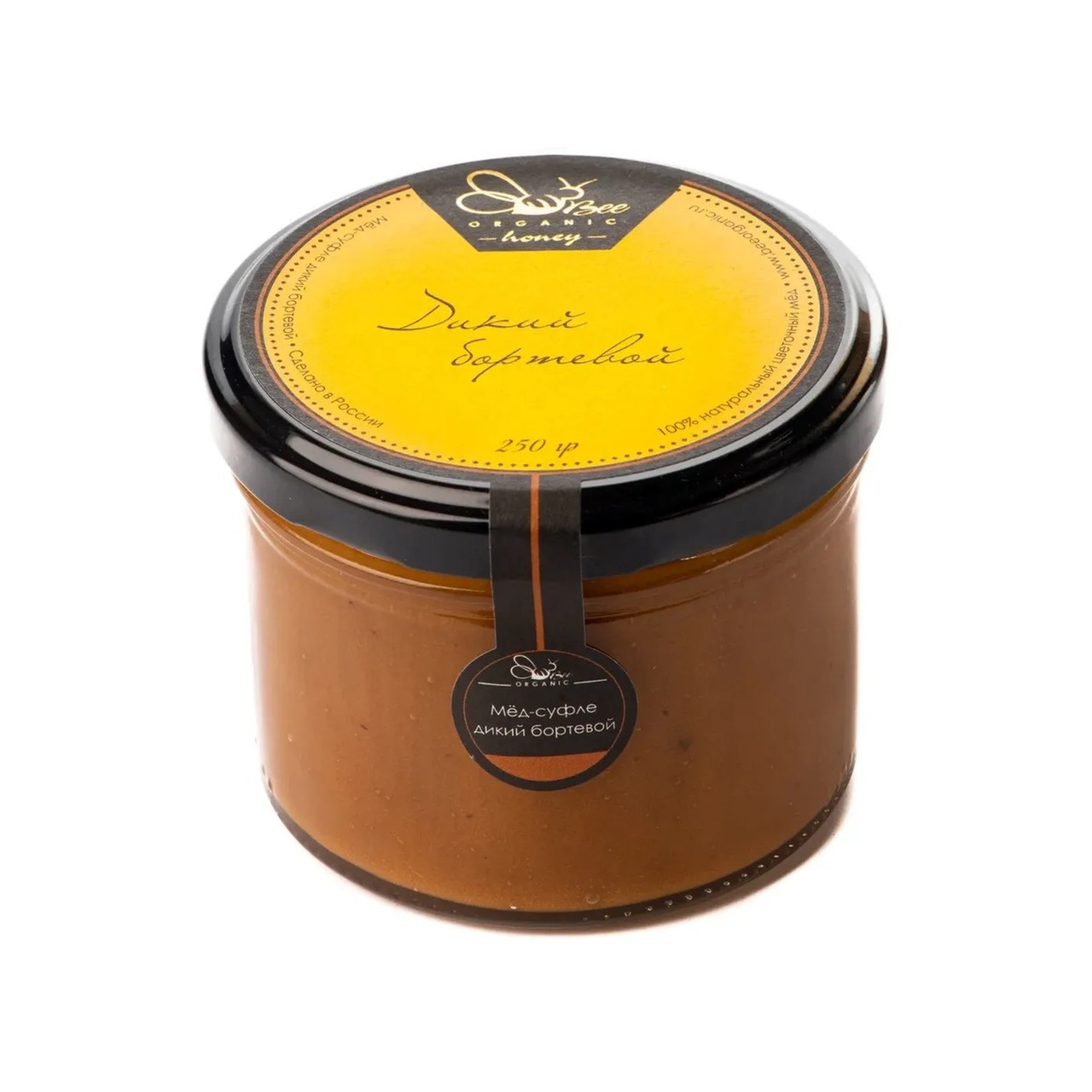 Мед-суфле "Дикий бортевой" (Крем-мед)