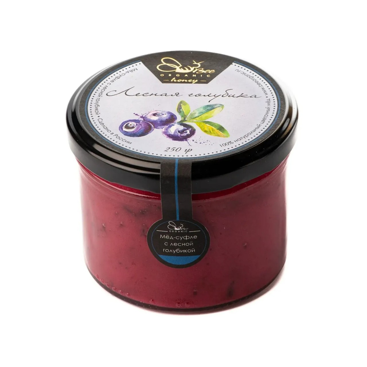 Мед-суфле "Голубика" (Крем-мед)