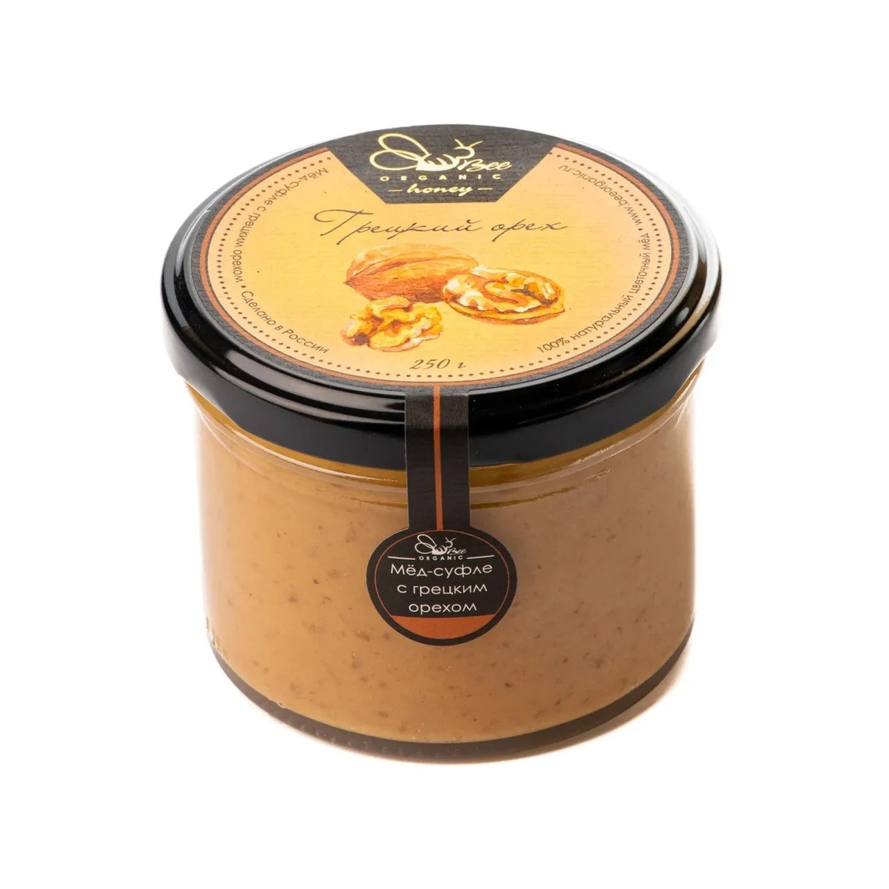 Мед-суфле "Грецкий орех" (Крем-мед)