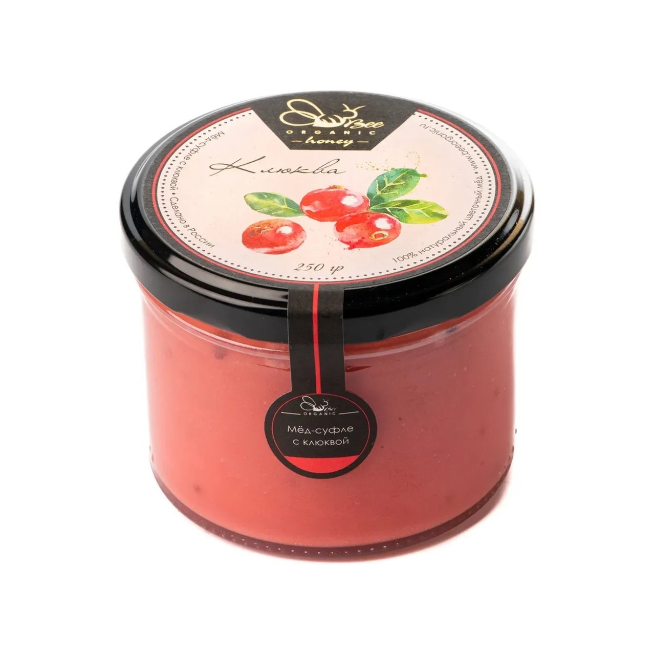 Мед-суфле "Клюква" (Крем-мед)