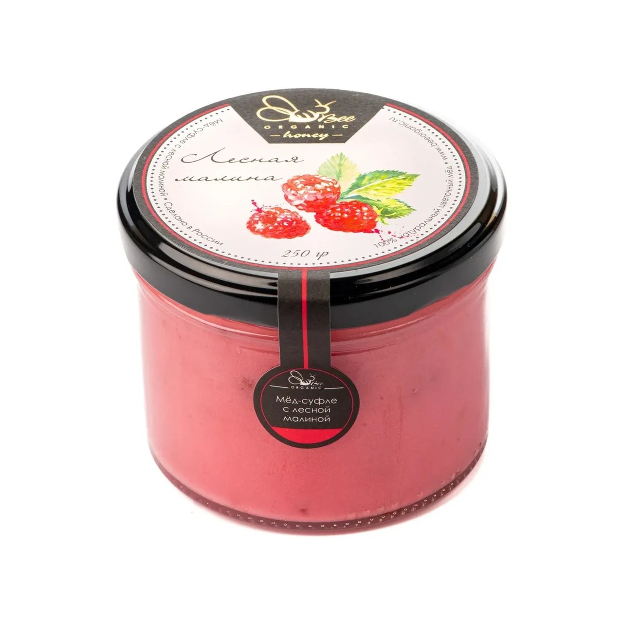 Мед-суфле "Малина" (Крем-мед)