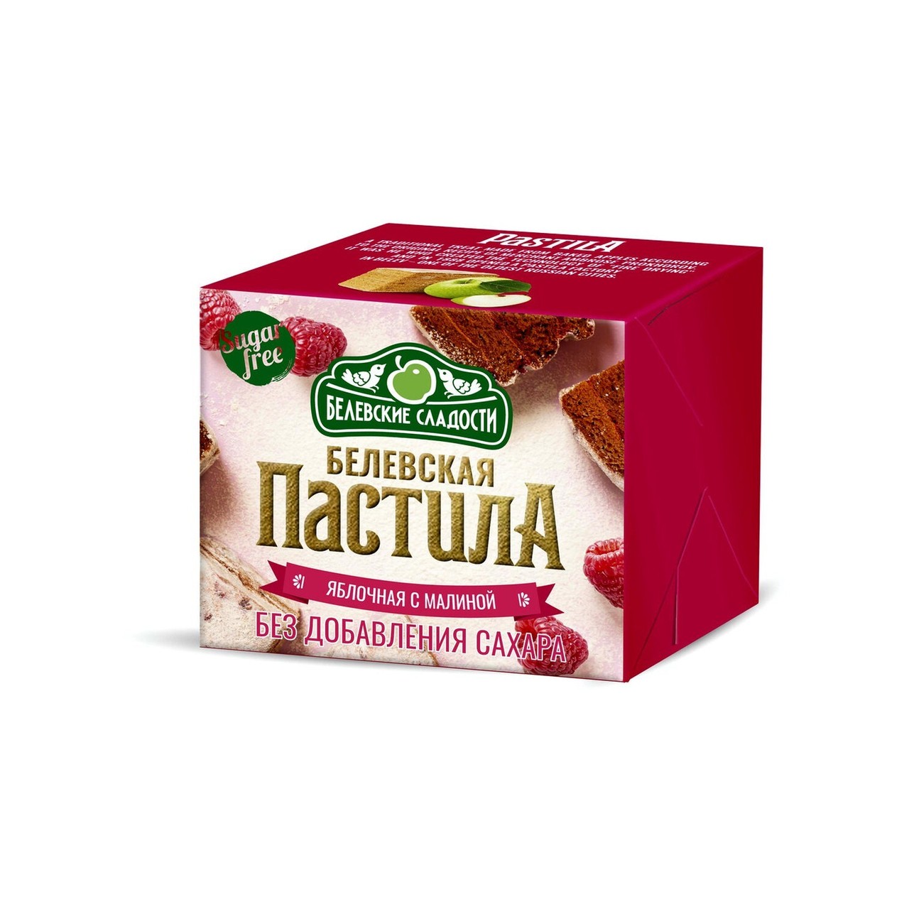 Пастила Белевская "Яблоко с Малиной" без сахара
