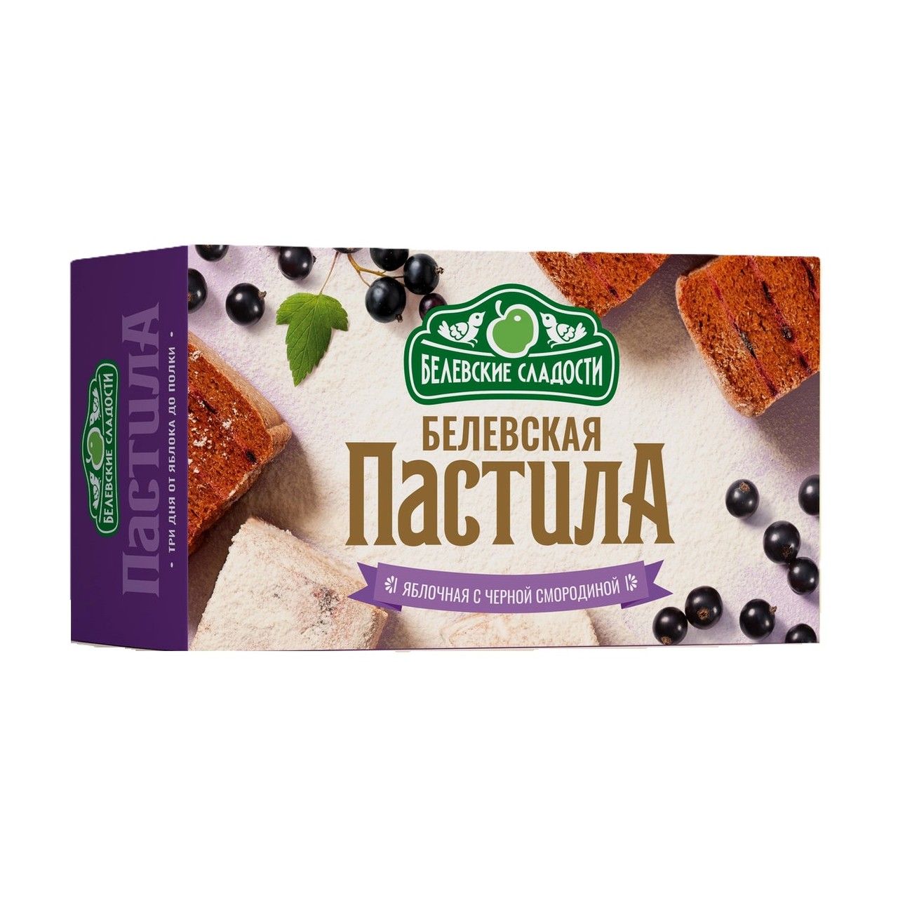 Пастила Белевская "Черная смородина" (100г) — фото 2 | NaturSlad