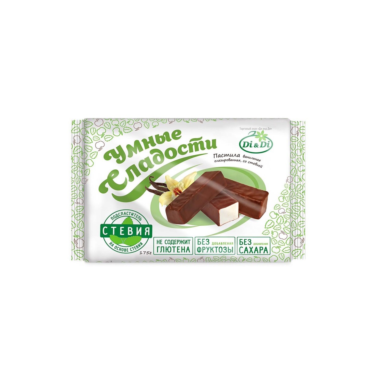 Пастила "Умные сладости" в глазури (без сахара)