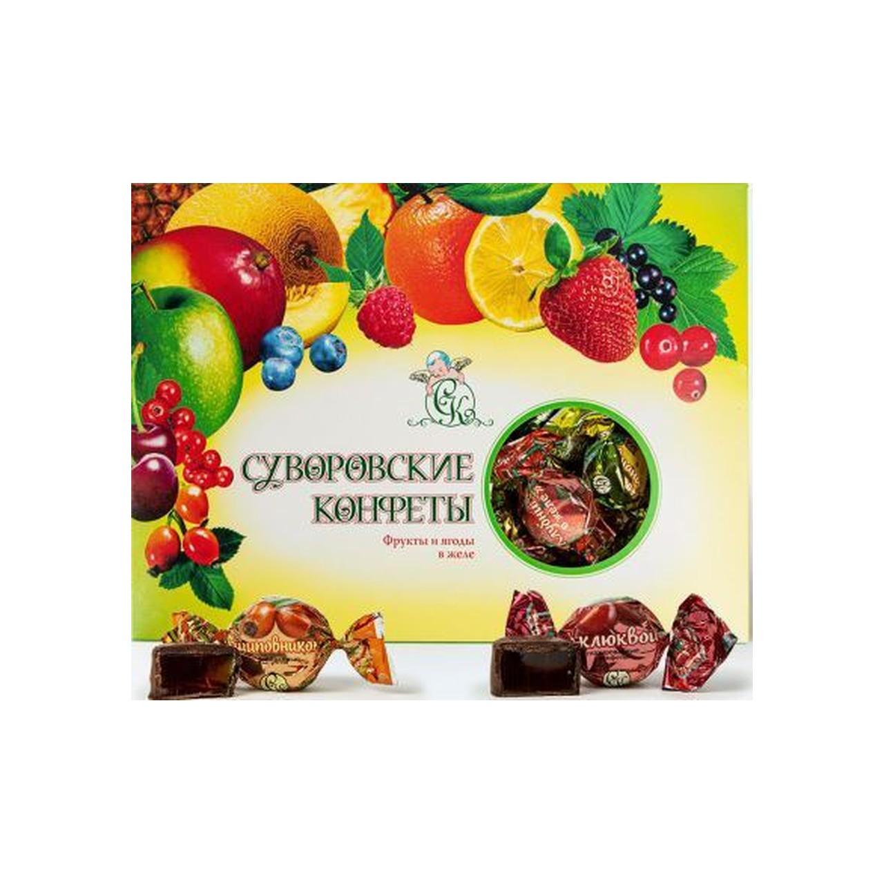 Суворовские конфеты "Фрукты и ягоды в желе" (Ассорти)